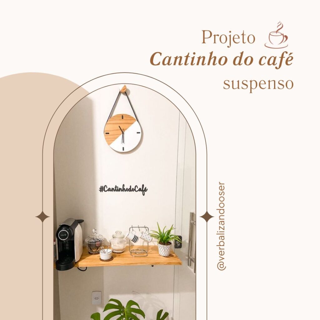 cantinho de cafe suspenso