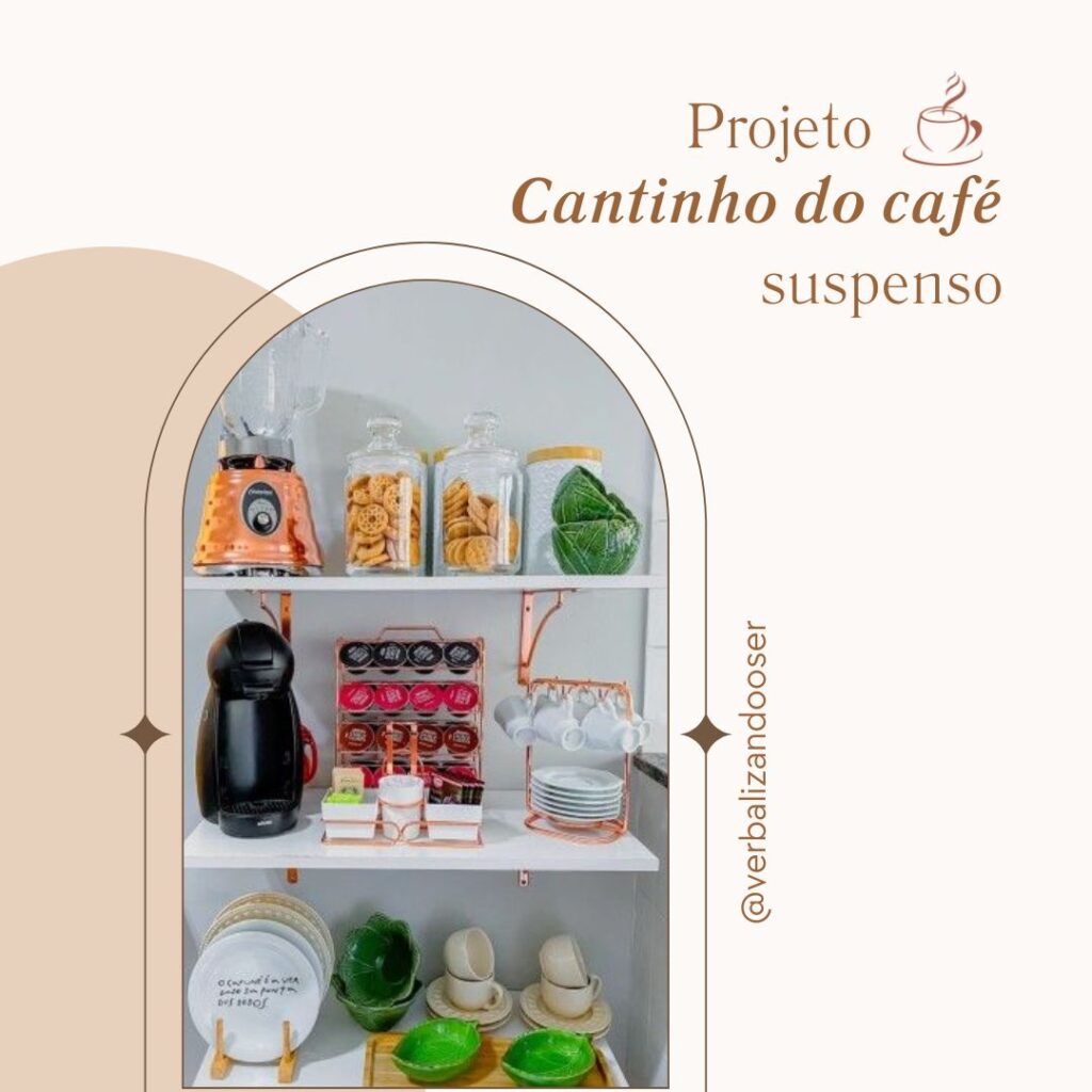 cantinhos de cafe suspenso